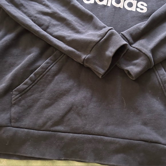 Black Adidas Classic Hoodie Men’s XL - Picture 2 of 6